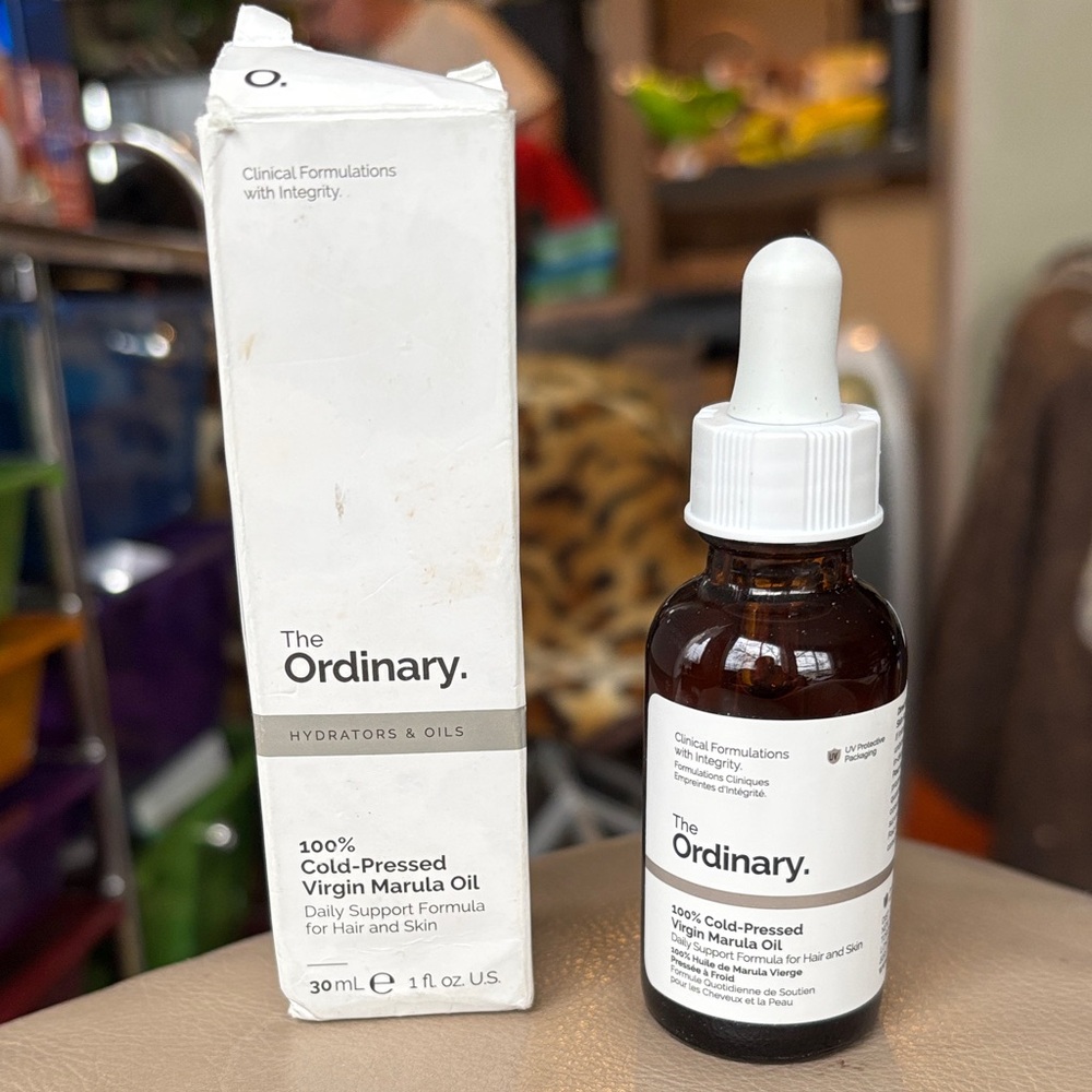 The Ordinary 100%  Cold-Pressed Virgin Marula Oil 30ml.  New!